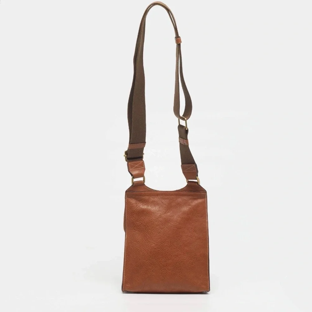 Mulberry Antony Brown Leather Messenger Bag
